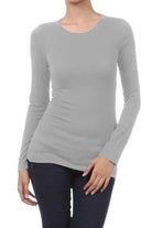 GRAY BASIC TEE Kabayare