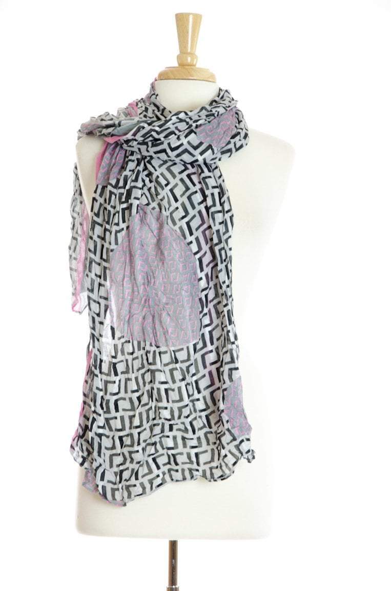 Gray Rubix Scarf Kabayare