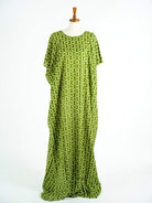 Green circle maze bati dress Kabayare