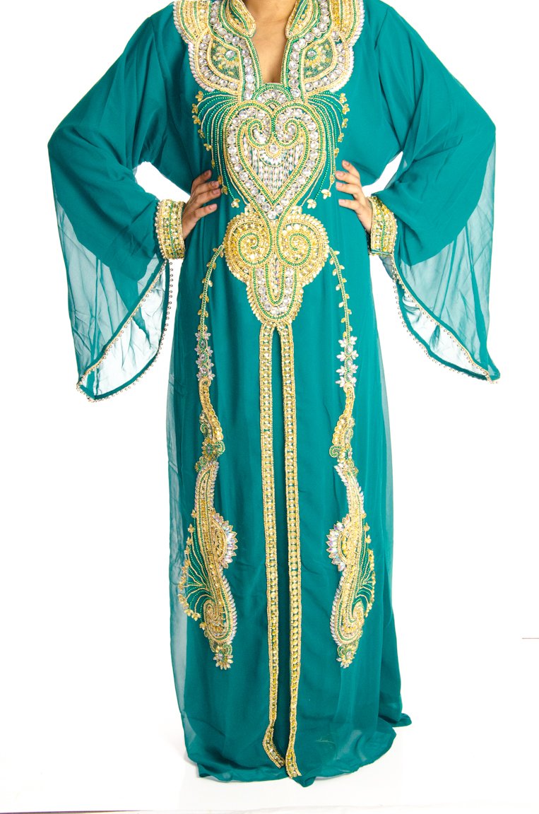 Green Gables Khaleeji Dress Kabayare