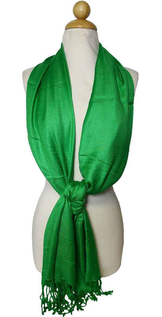 Green Pashmina Scarf - Kabayare Fashion (5319216431253)