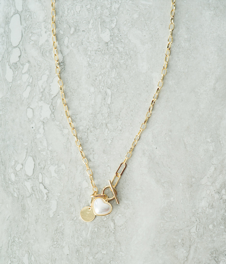 Heart of gold necklace Kabayare