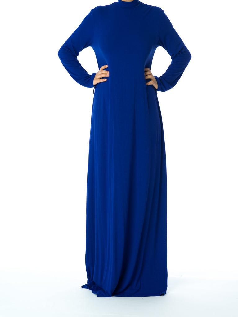 high neck jersey maxi dress Kabayare