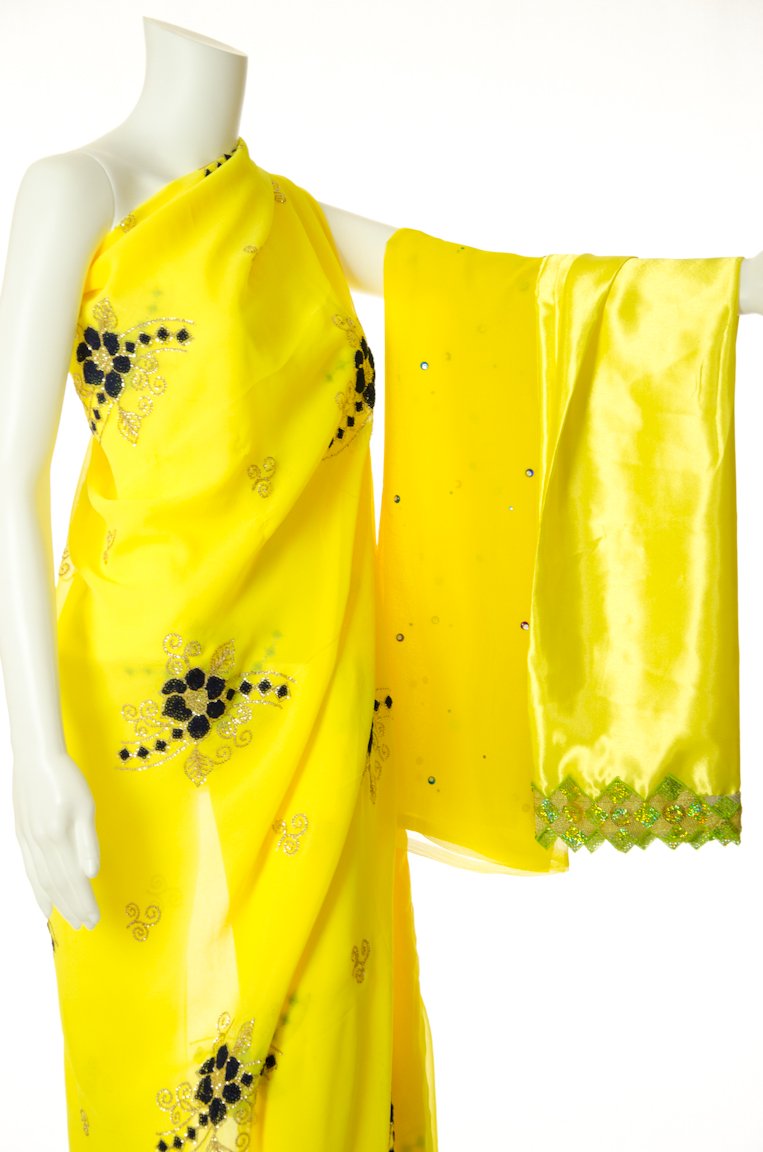 Highlighted  Saree Dirac Kabayare