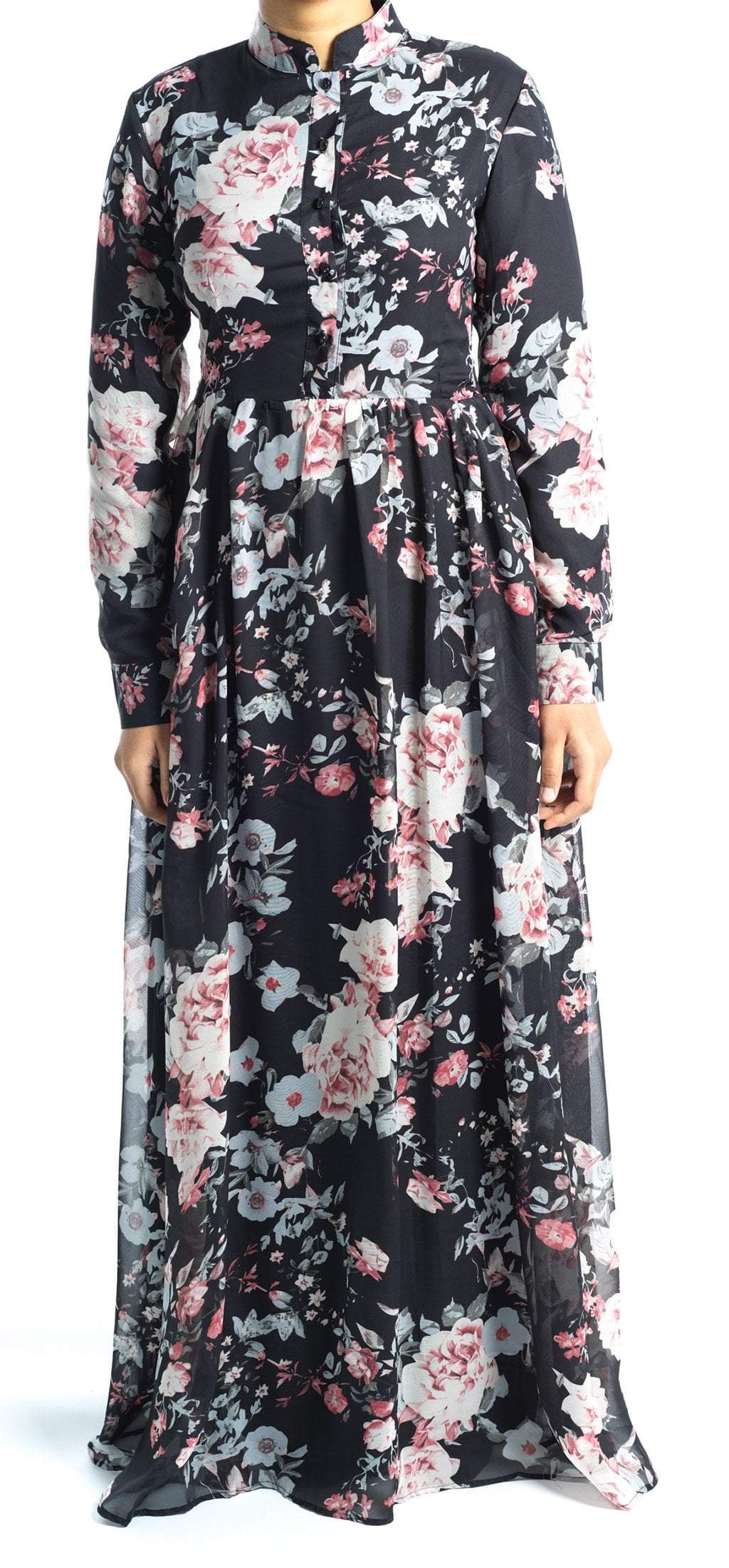Himalayas Florals maxi dress Kabayare
