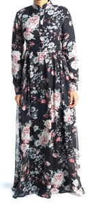 Himalayas Florals maxi dress Kabayare