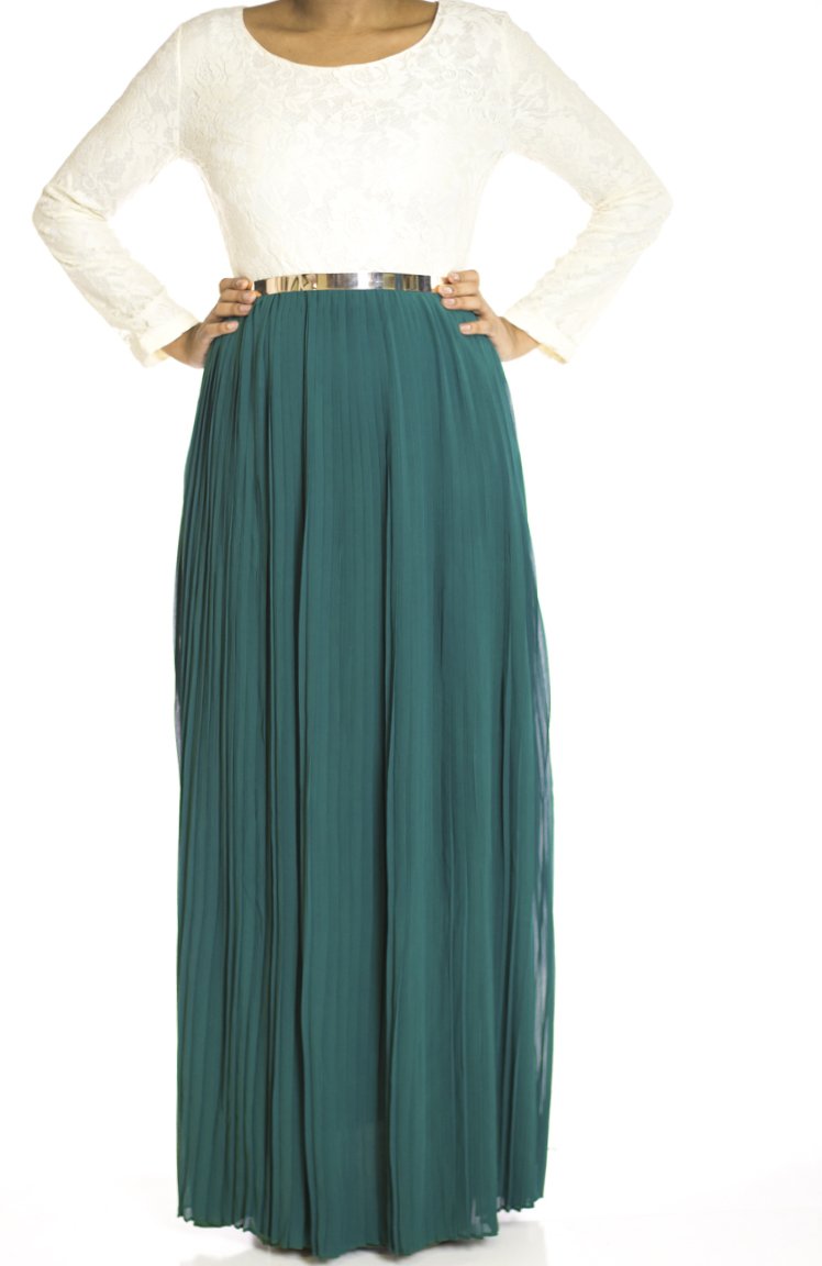 Hunter Vintage pleated dress Kabayare