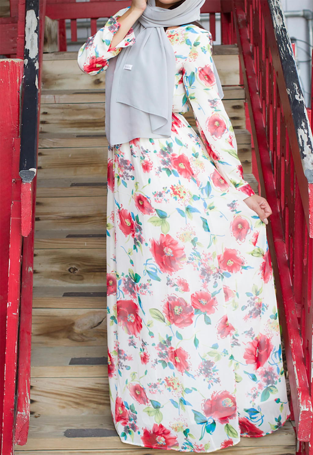 Ivory ethereal Maxi dress Kabayare