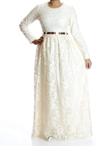 Ivory Garden Lace Kabayare