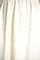 Ivory gold flakes Maxi dress Kabayare