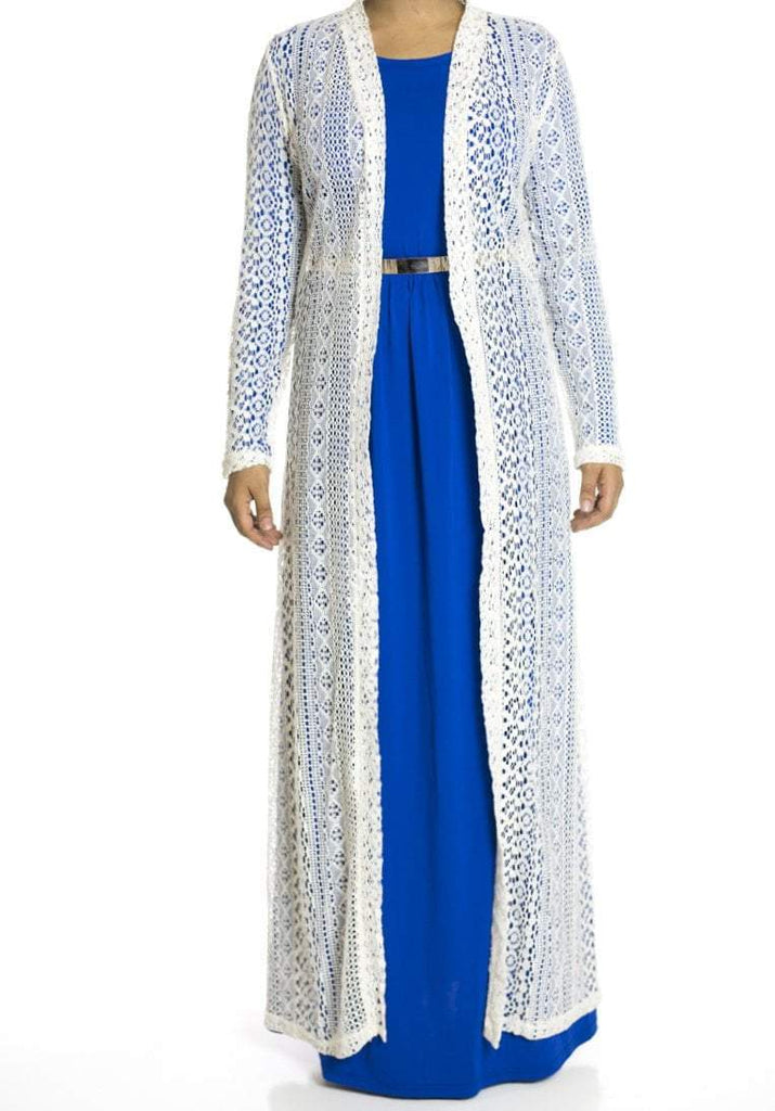 Ivory Jaw Dropping Cardigan Kabayare
