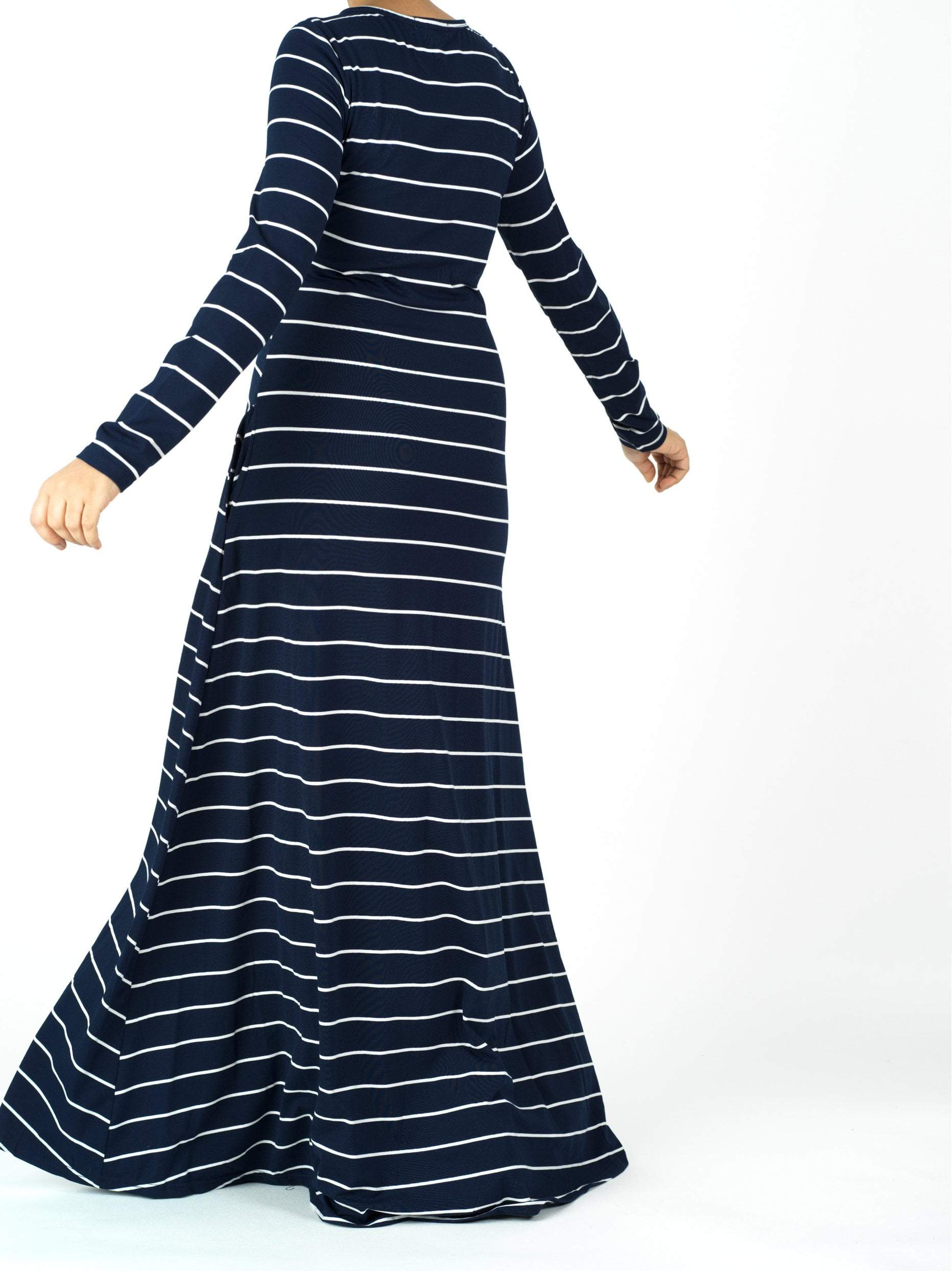 Jersey Stripe Dress Kabayare