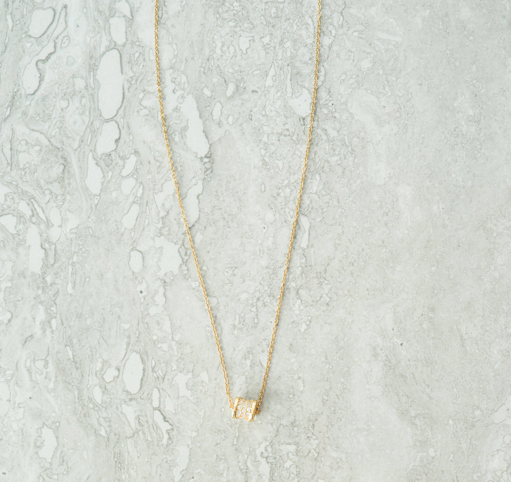 Justina gold necklace Kabayare