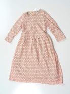 Kids Blush chevron lace Kabayare