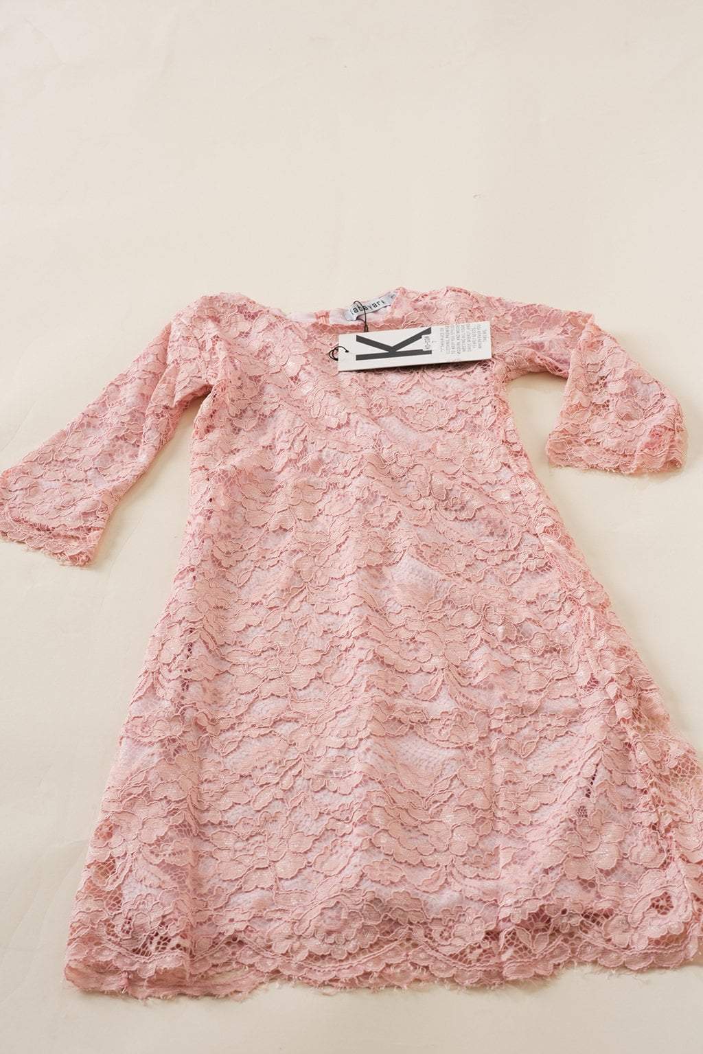 Kids Blush lace dress Kabayare
