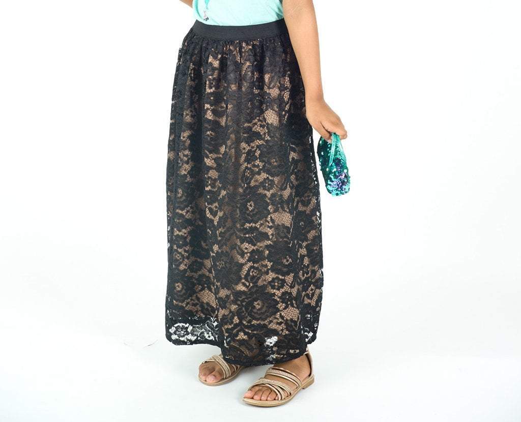 Kids lace maxi skirt Kabayare