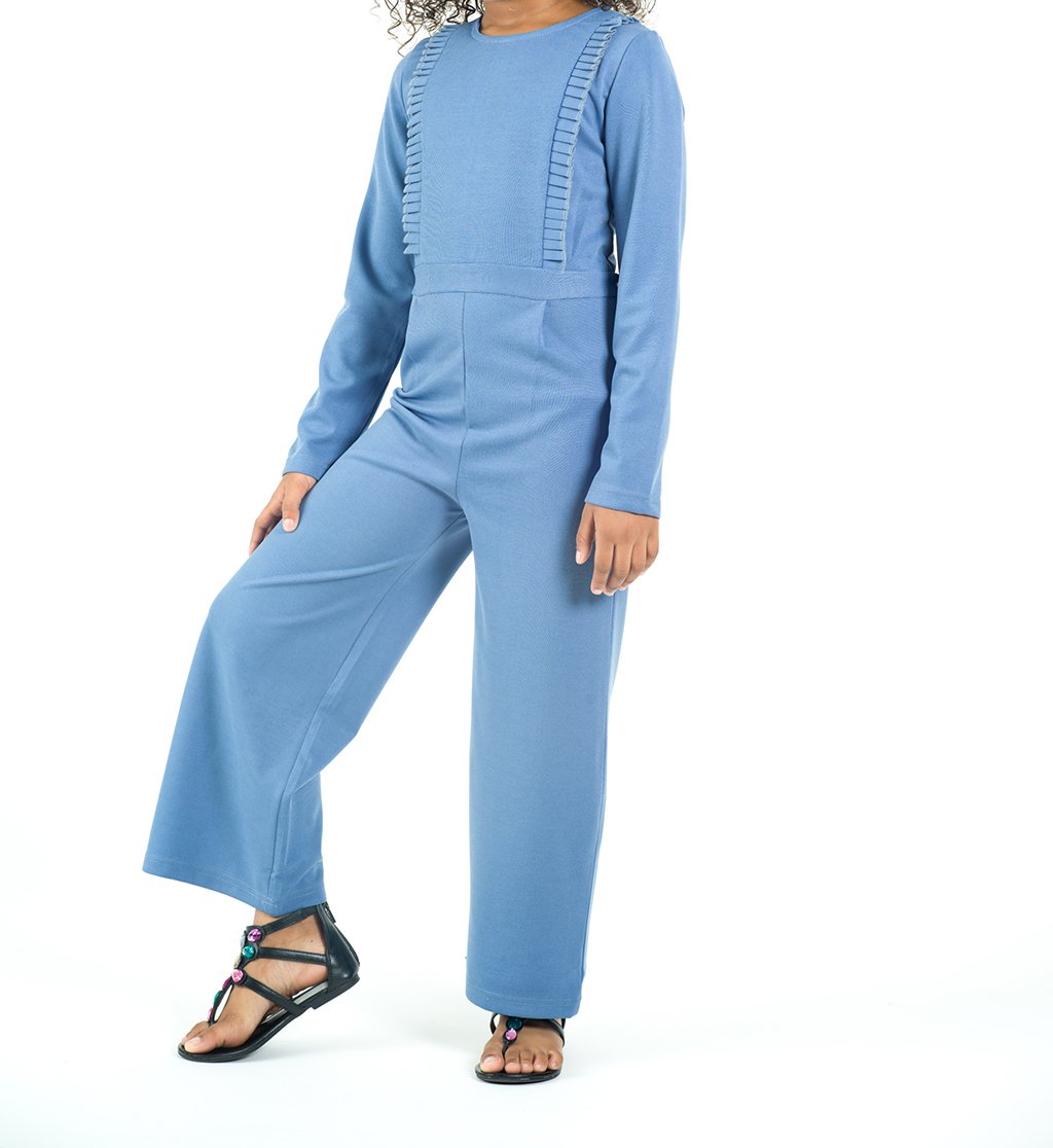 Kids ruffles long sleeve jumpsuit Kabayare