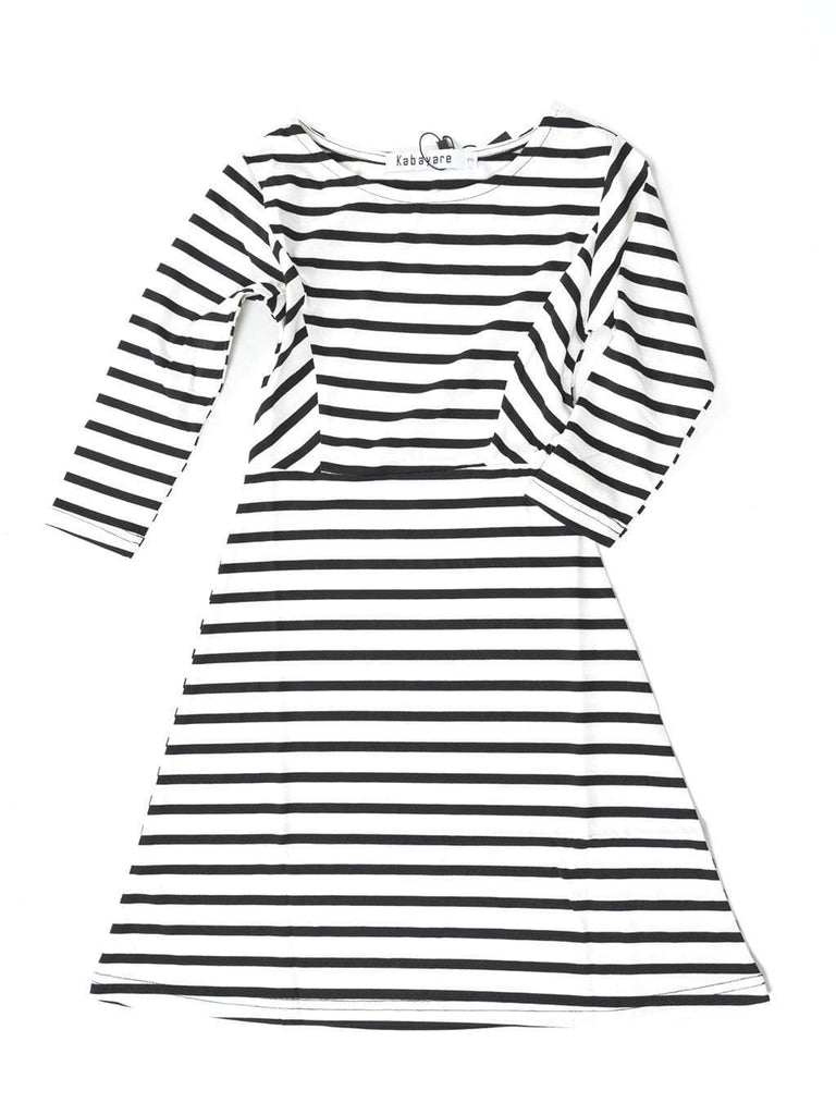 Kids Stripe Dress Kabayare