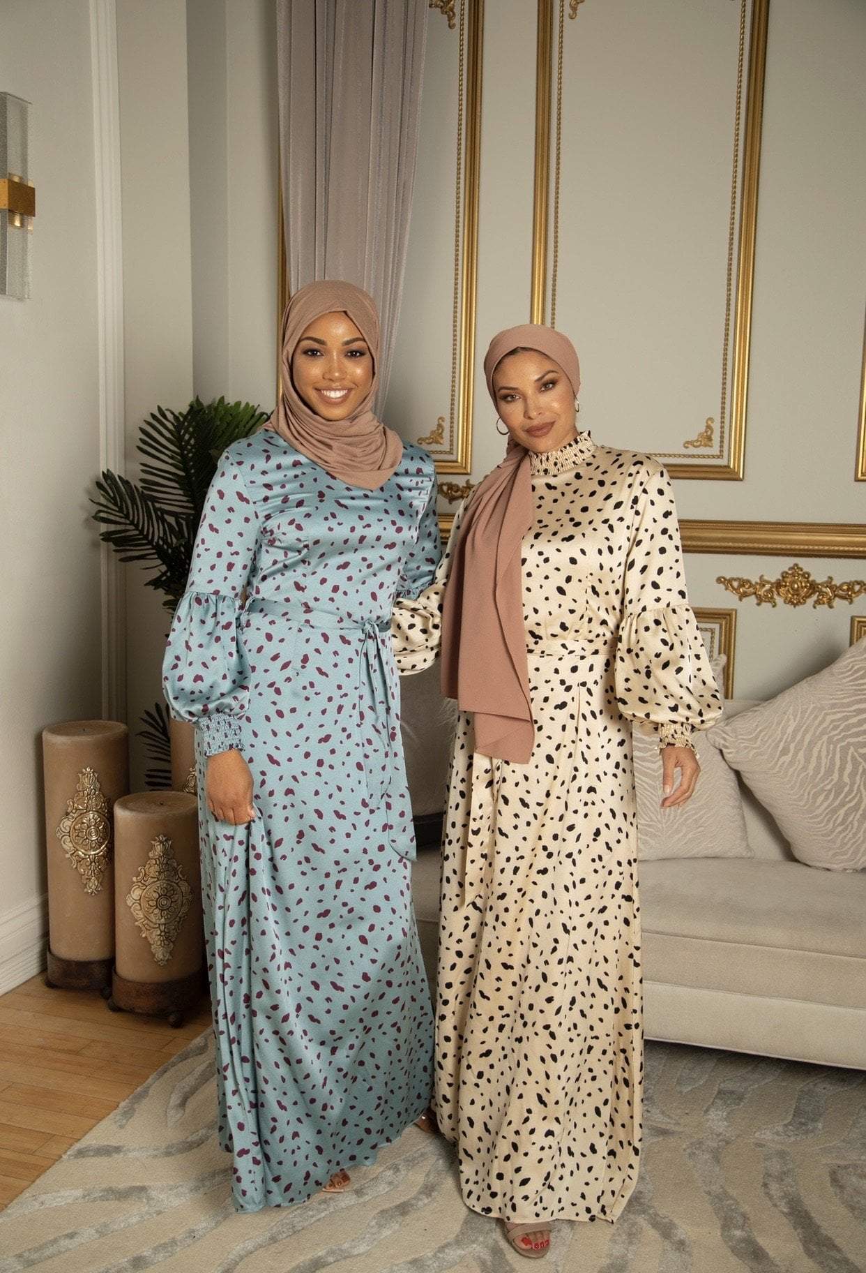 Known To Be Wild Satin Maxi Dress Kabayare