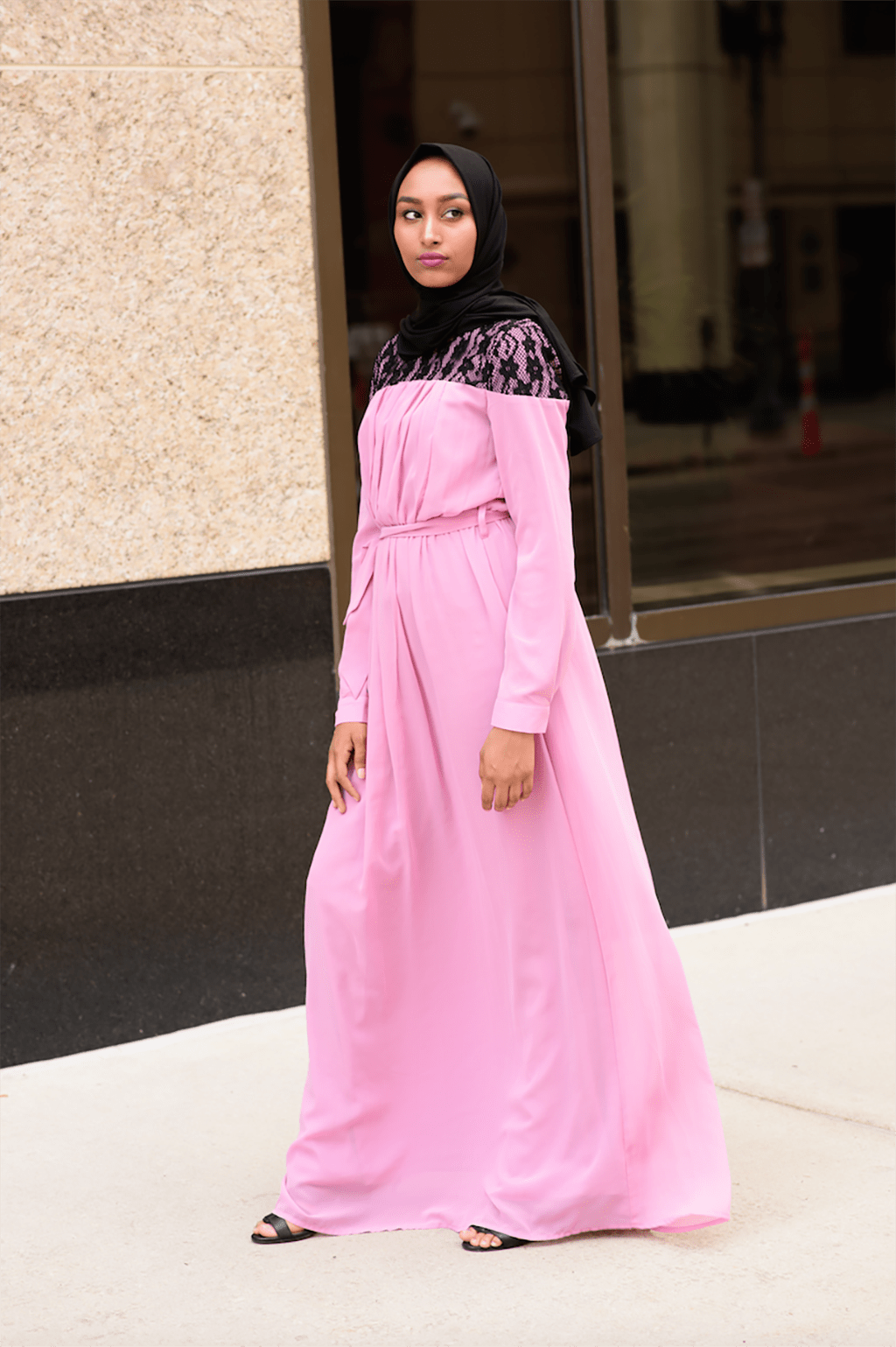 Lavender Devoted Maxi Dress Kabayare