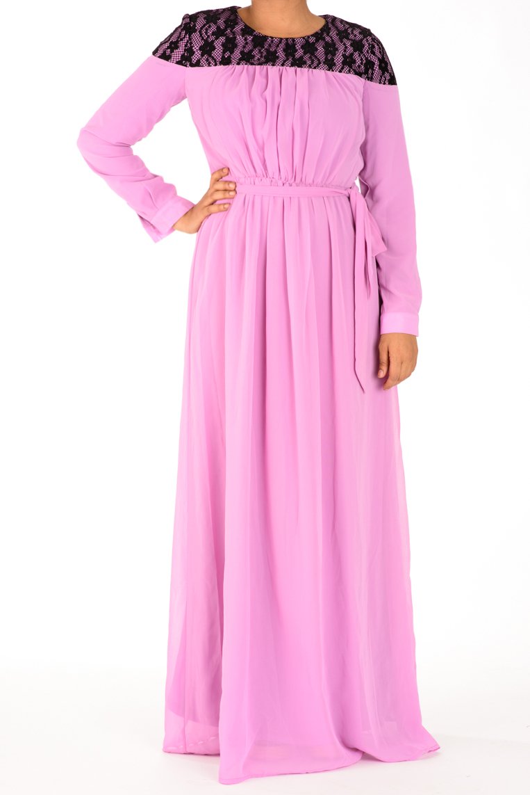 Lavender Devoted Maxi Dress Kabayare