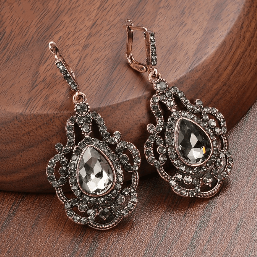 Layla  flower earrings Kabayare
