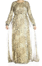 Leopard print Maxi dress Kabayare