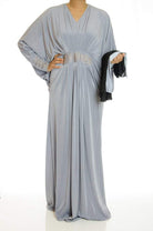 liana Butterfly Jersey Abaya Kabayare