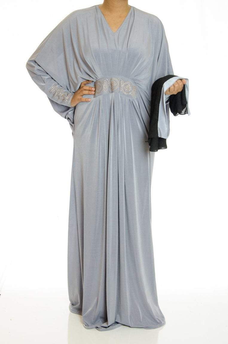 liana Butterfly Jersey Abaya Kabayare