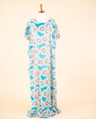 Light blue art bati dress Kabayare