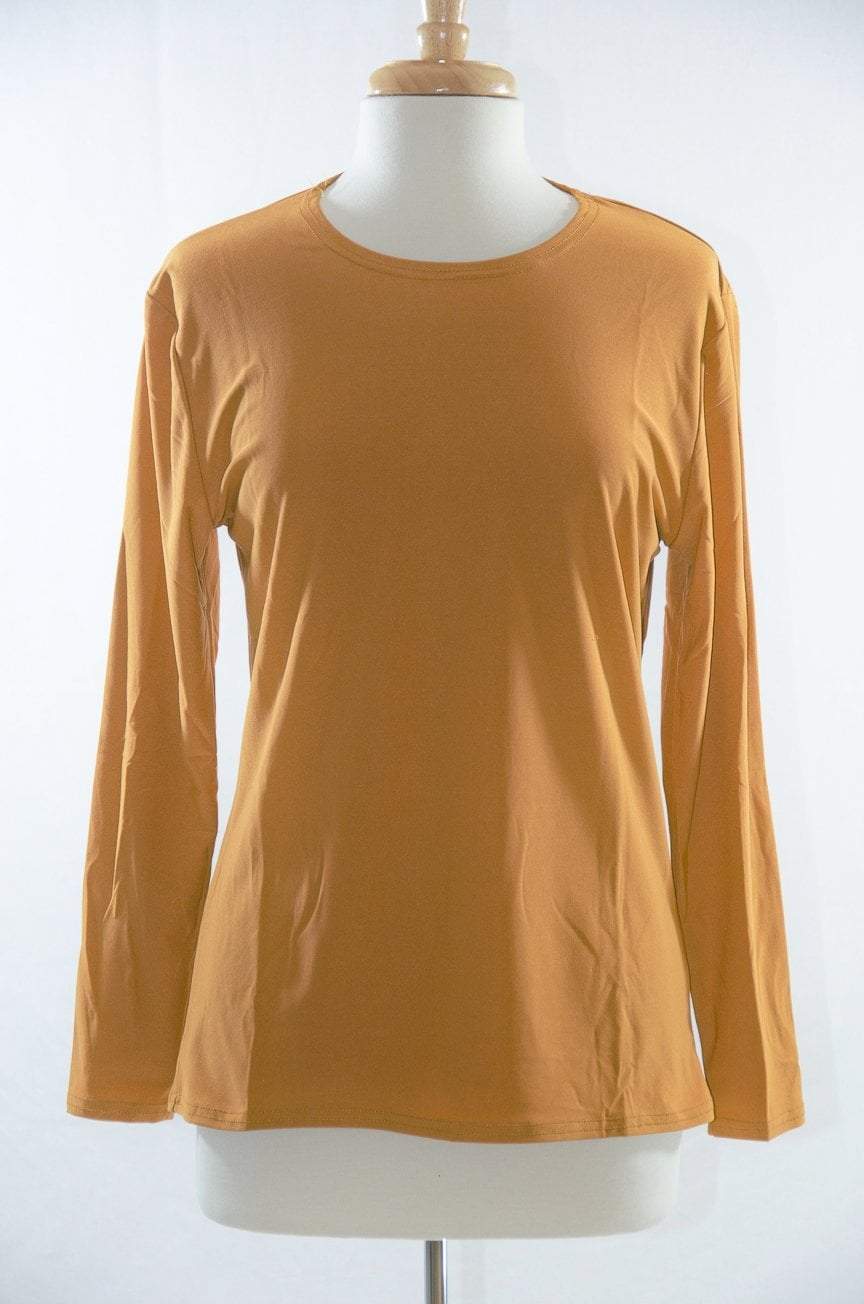 Light Brown  Long Sleeve Kabayare