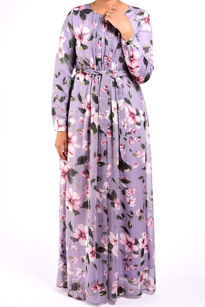 lily Chiffon maxi Dress Kabayare