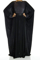 Lima Butterfly Jersey Abaya Kabayare