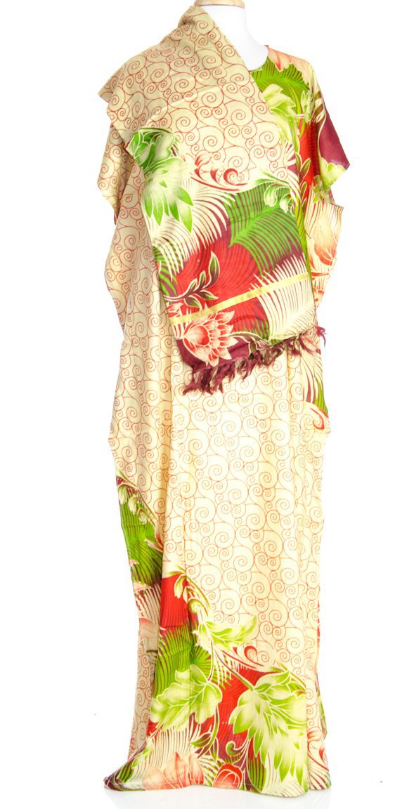 Lime Floral Bati & Gabasaar Kabayare