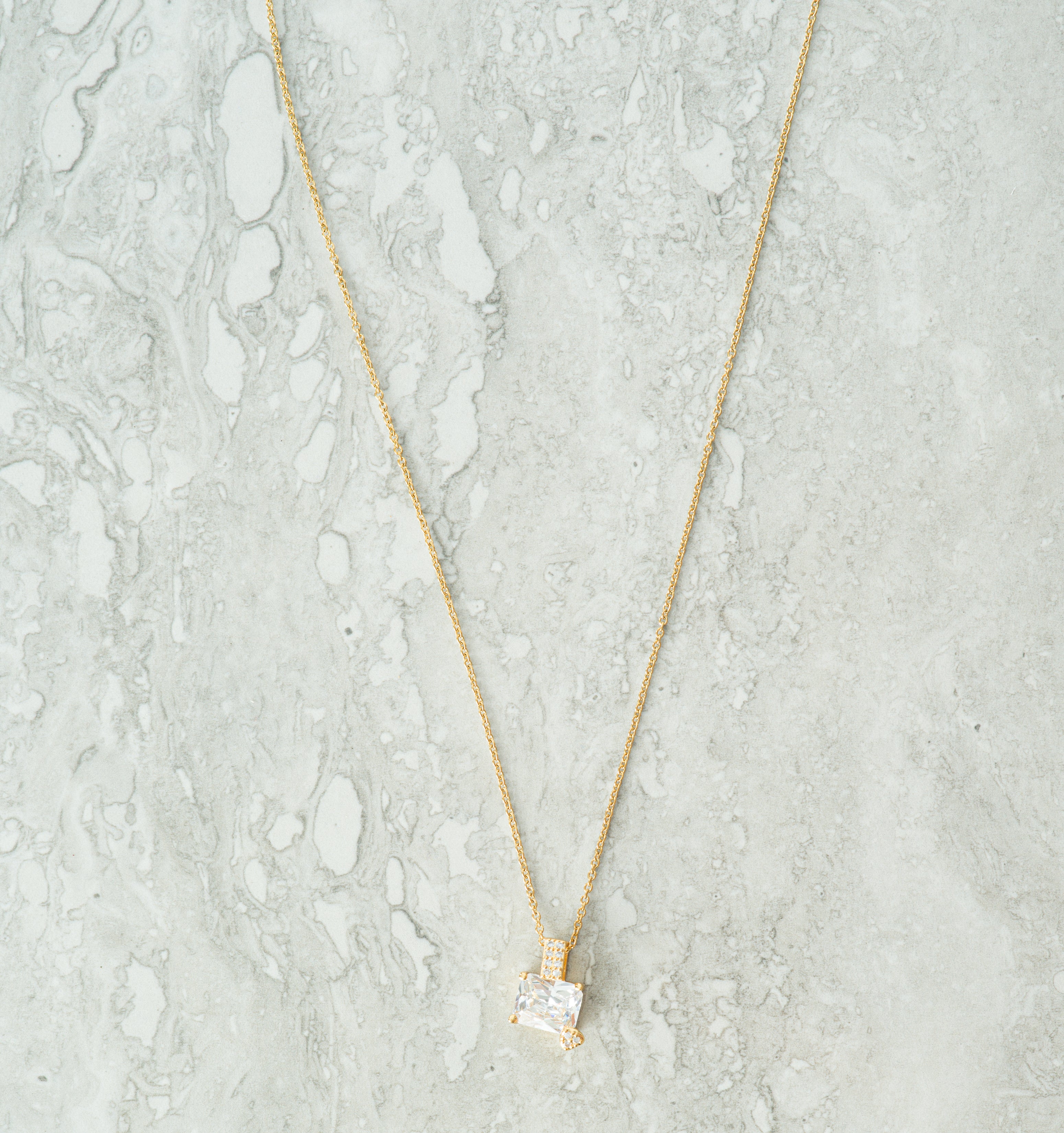 little Diamond gold necklace Kabayare