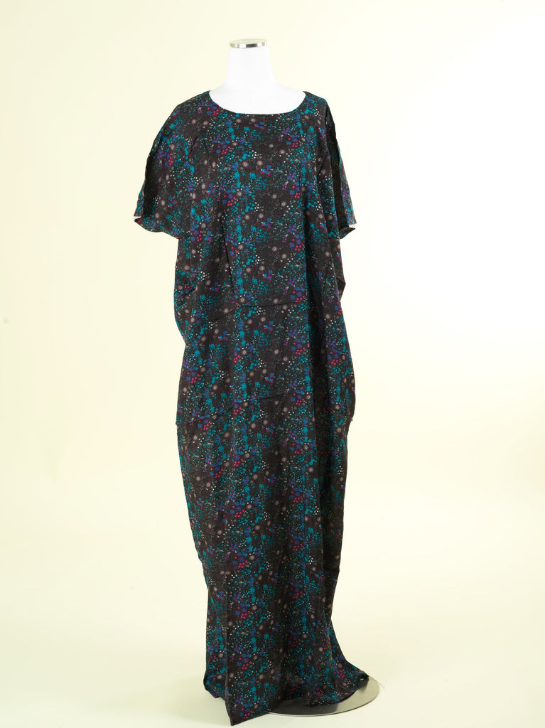 Little galaxy floral  bati dress Kabayare