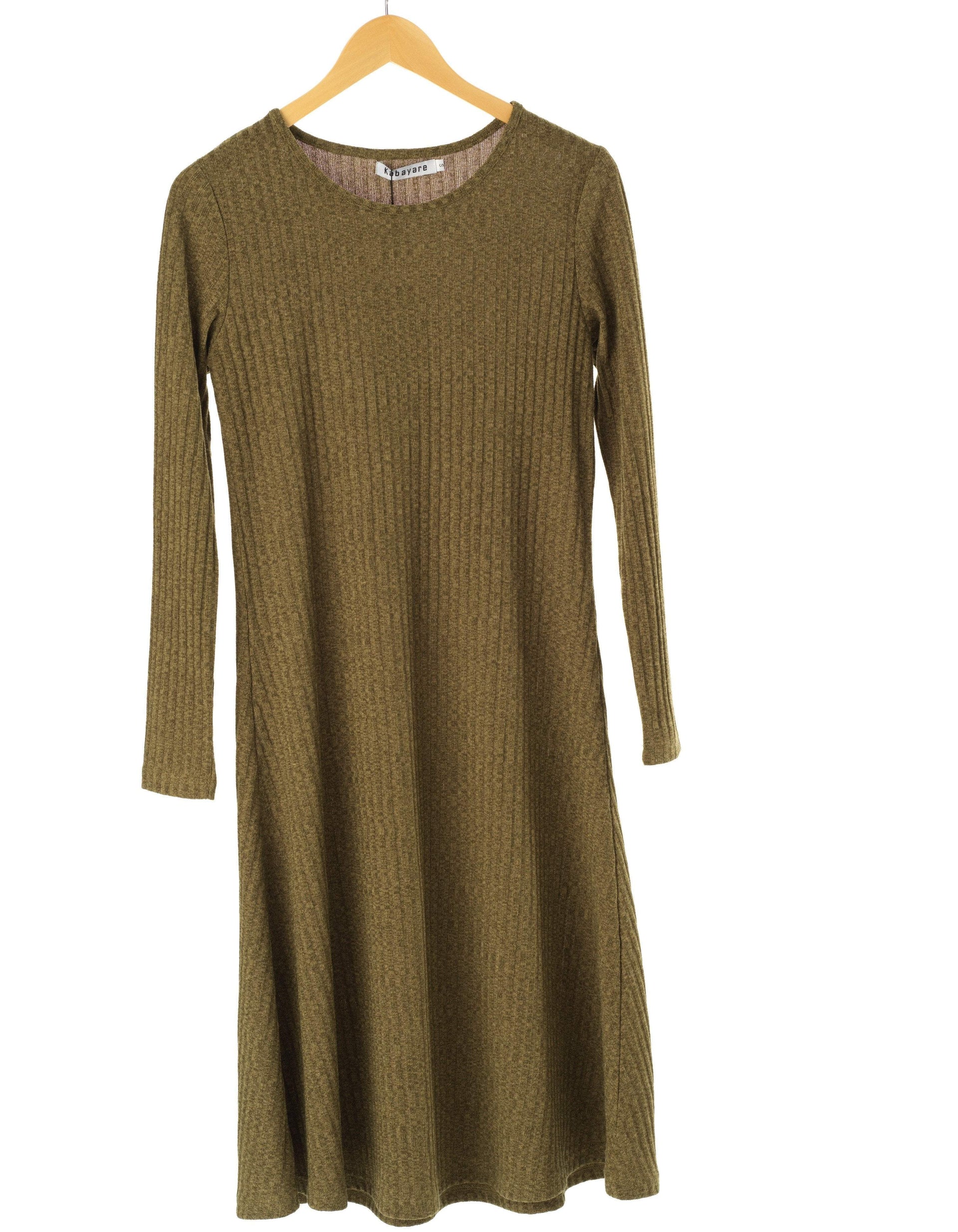 long sleeve olive green sweater dress Green Sweater Dresses