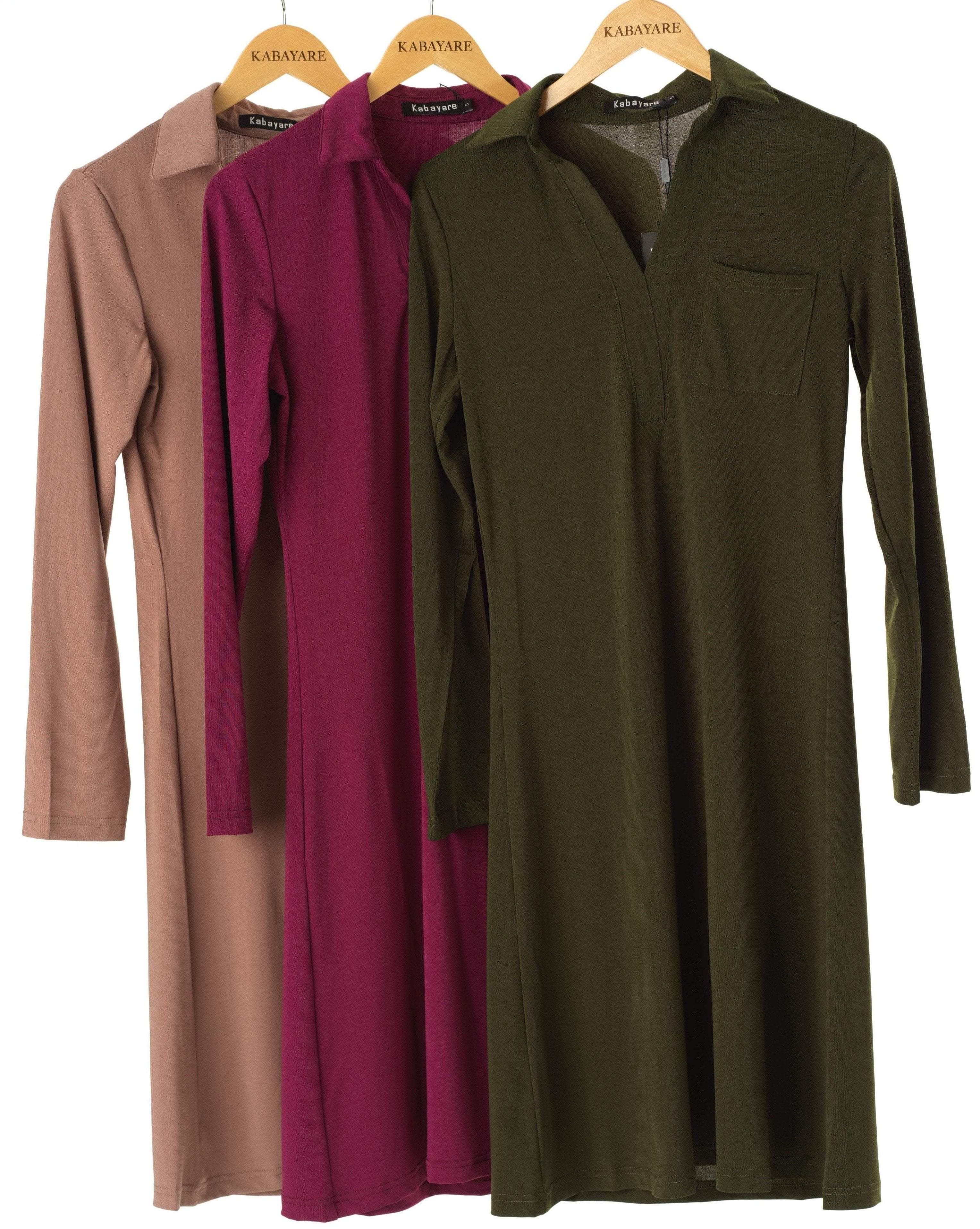 Long sleeve Midi top Kabayare