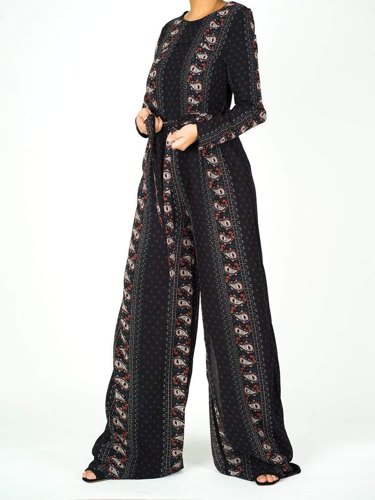 Love paisley print jumpsuit Kabayare