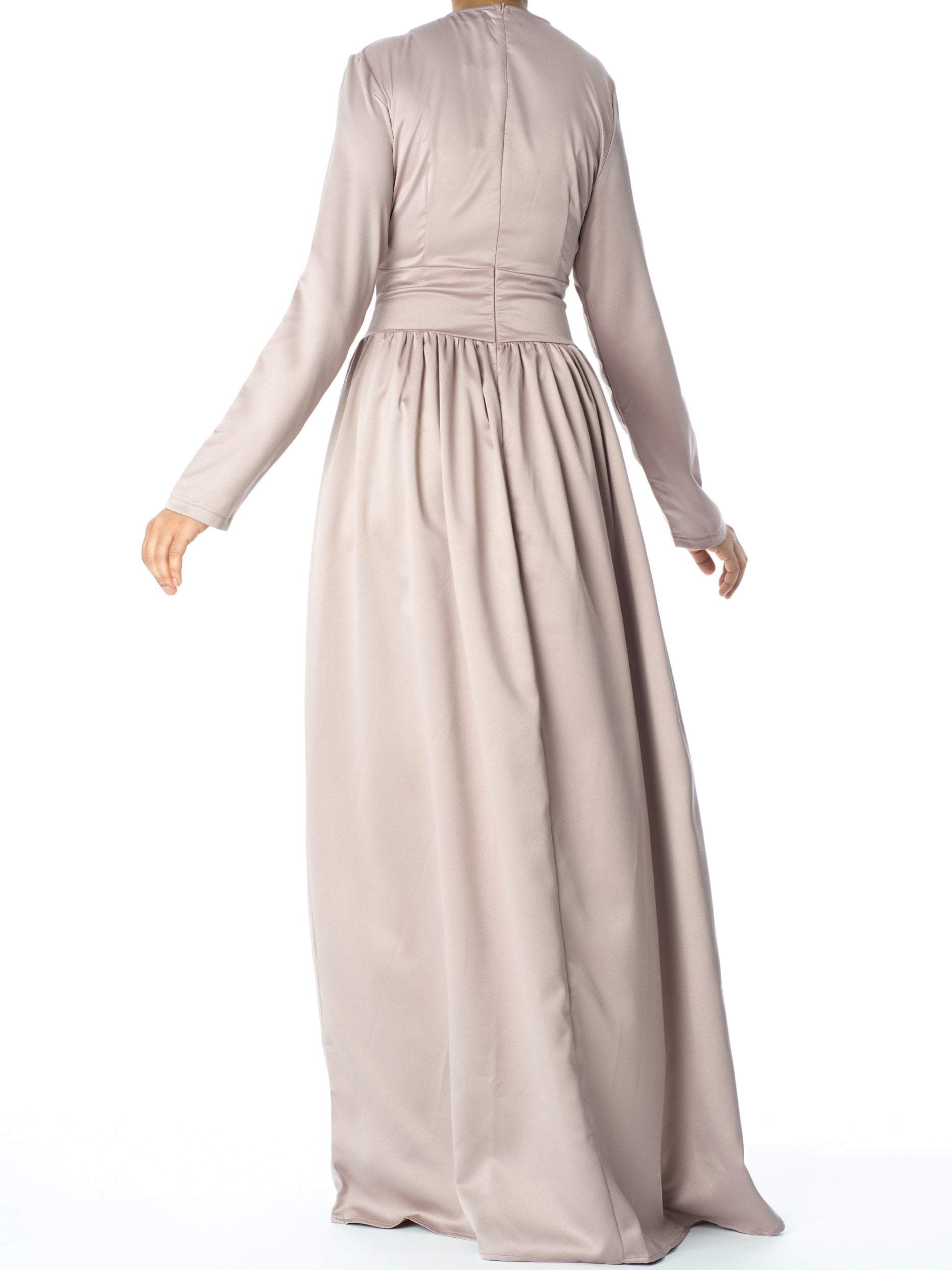 Love story satin maxi dress Kabayare
