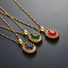 Luxe Stones Pendant Necklaces - Kabayare Fashion (6161087922354)