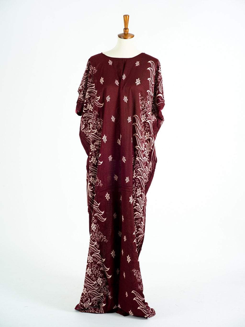 Maroon ancient bati dress Kabayare