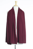 Maroon Milk Silk Hijab Kabayare