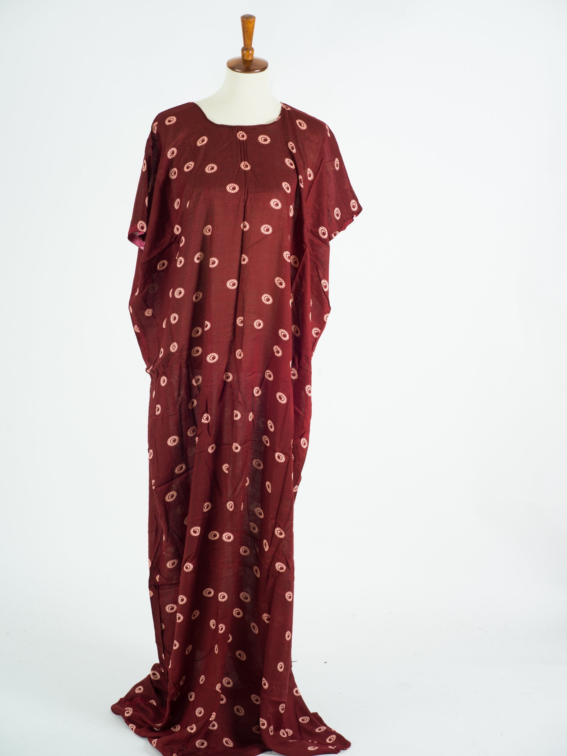 Maroon sky bati dress Kabayare