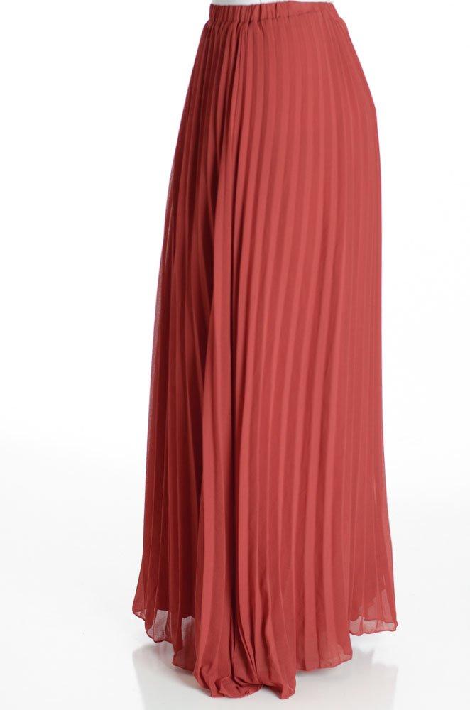 Masala pleated Maxi Skirt Kabayare