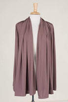 Mauve Milk Silk Hijab Kabayare