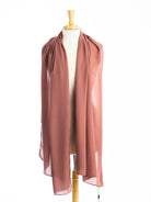 Mauve Signature Chiffon Hijab Kabayare
