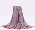 Mauve Solid Viscose hijab Kabayare