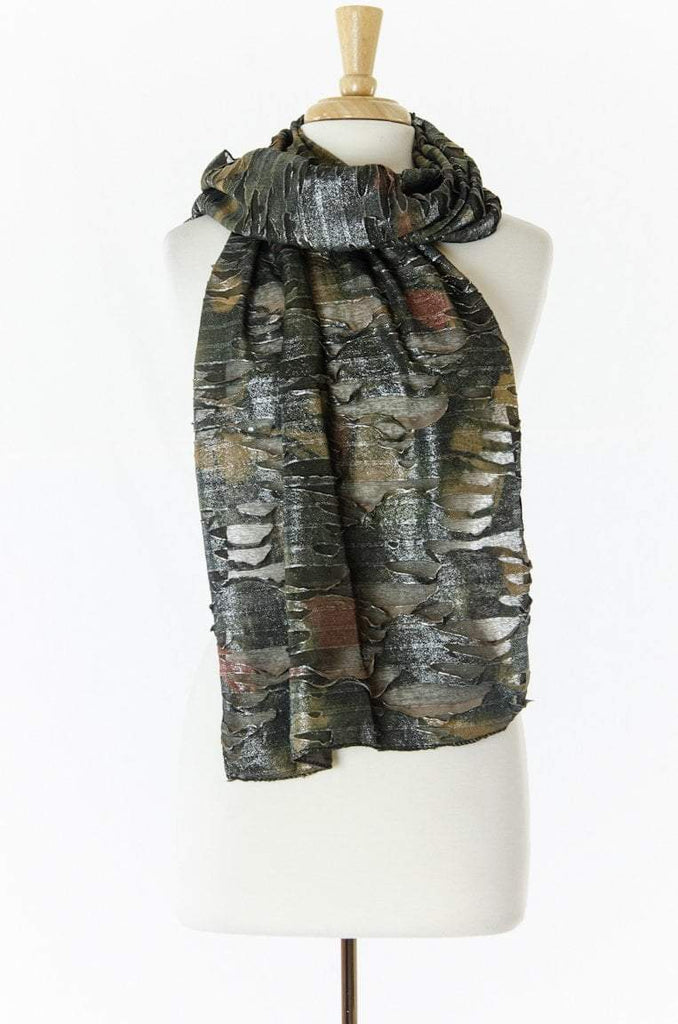 Metallic BlackClaw Scarf Kabayare