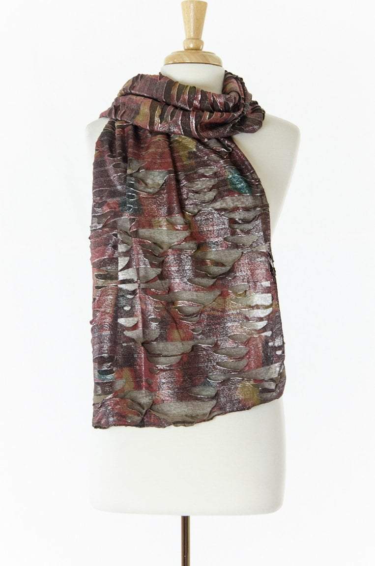 Metallic Pink Claw Scarf Kabayare